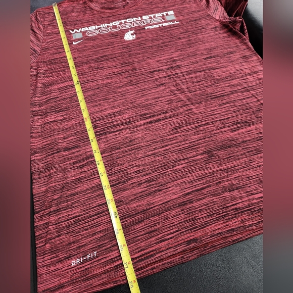 Nike Dri-Fit Velocity Legend Shirt Washington State Cougars Football Men's Large - Picture 6 of 6